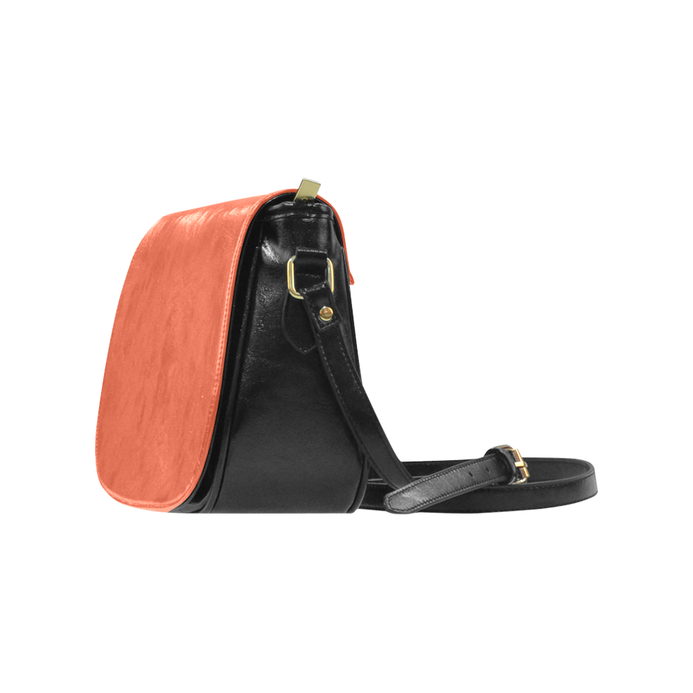 Trendy Basics - Trend Color FLAME Classic Saddle Bag/Small (Model 1648)