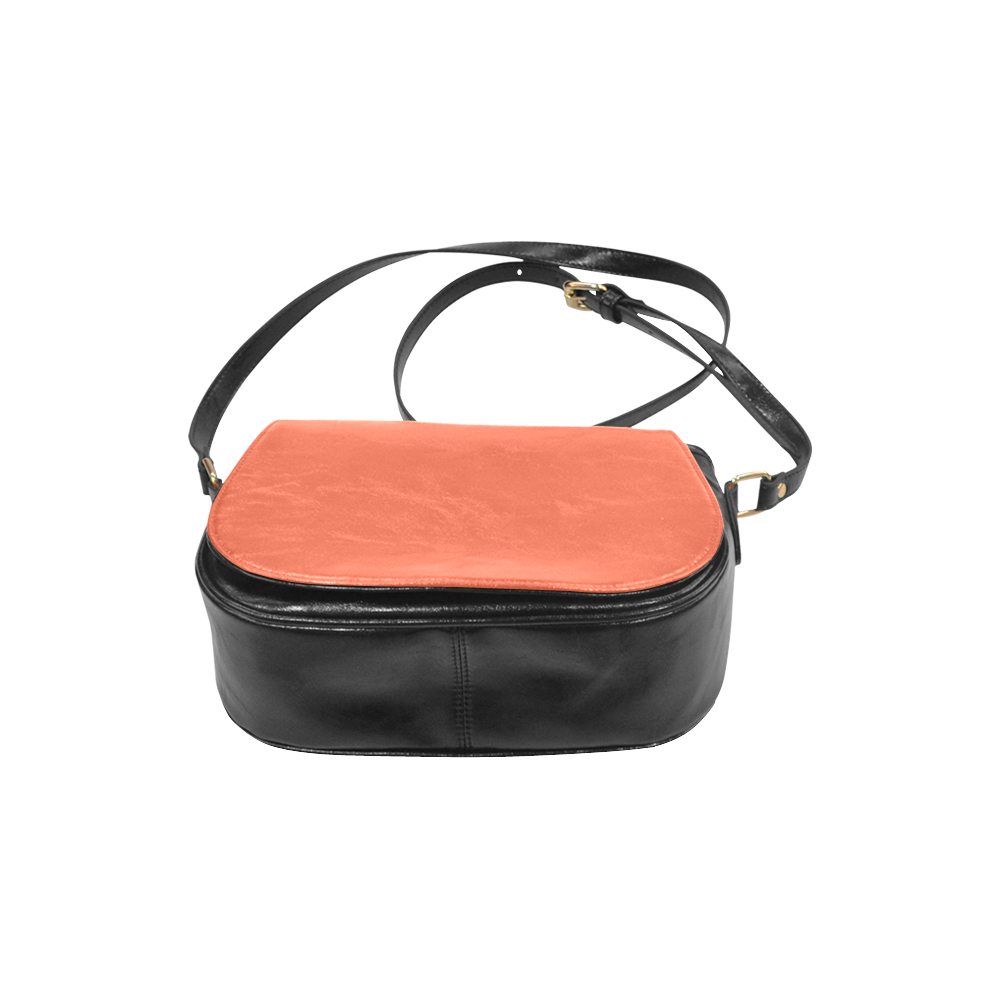 Trendy Basics - Trend Color FLAME Classic Saddle Bag/Large (Model 1648)