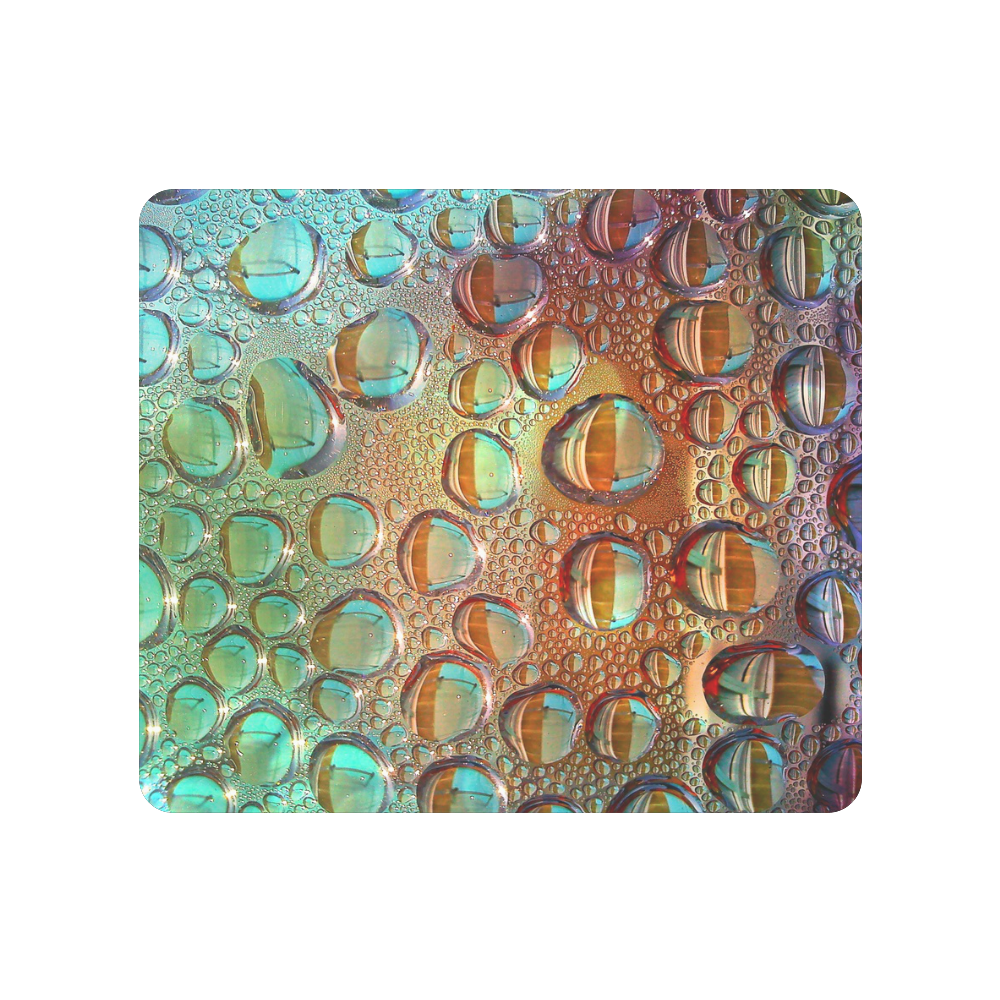 Water Droplets Men's Clutch Purse （Model 1638）