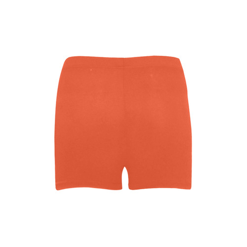 Trendy Basics - Trend Color FLAME Briseis Skinny Shorts (Model L04)