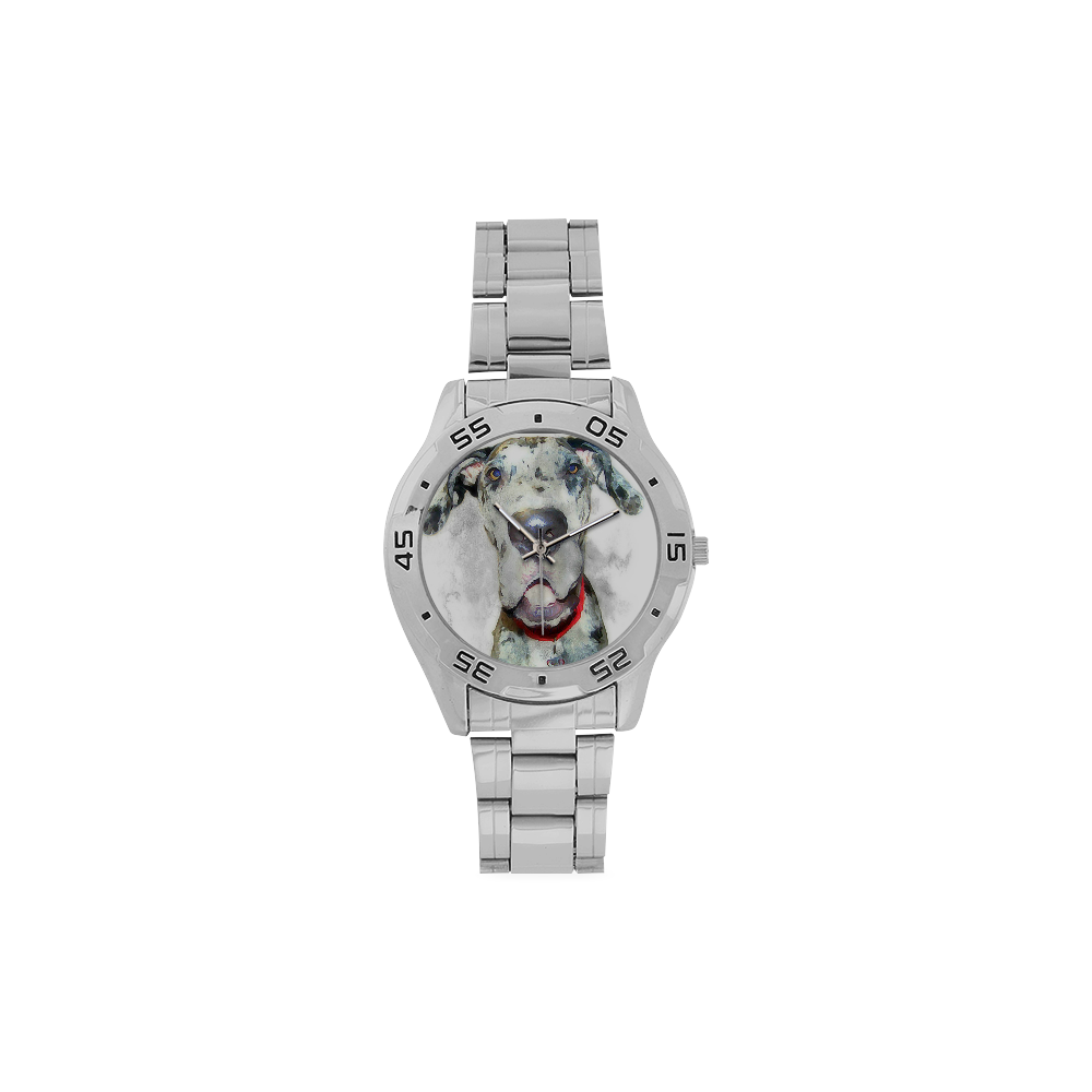 Great Dane watch Men's Stainless Steel Analog Watch(Model 108)