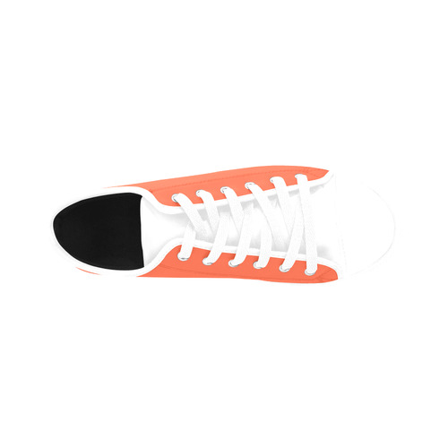 Trendy Basics - Trend Color FLAME Aquila Microfiber Leather Women's Shoes/Large Size (Model 031)