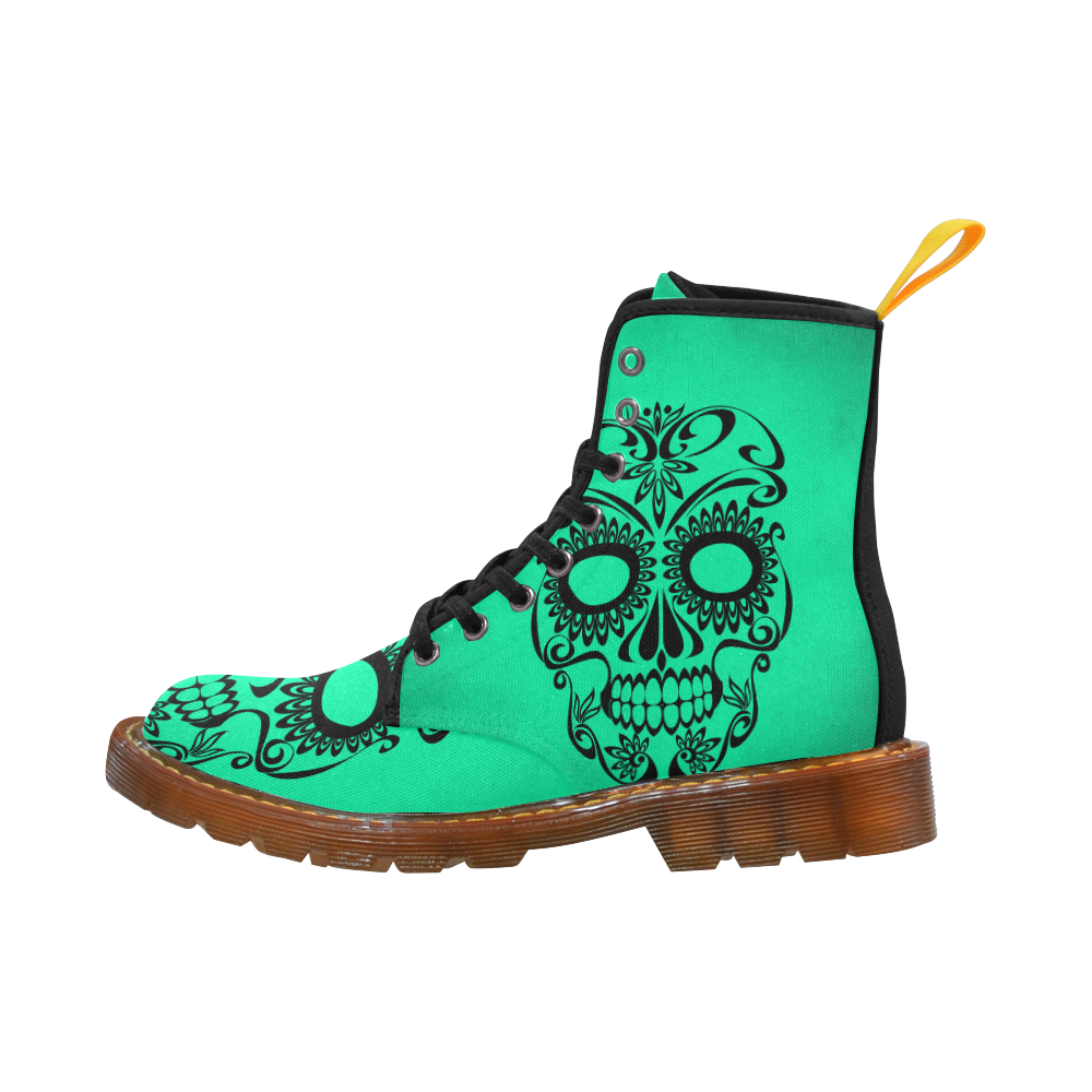 Skull20170335_by_JAMColors Martin Boots For Women Model 1203H