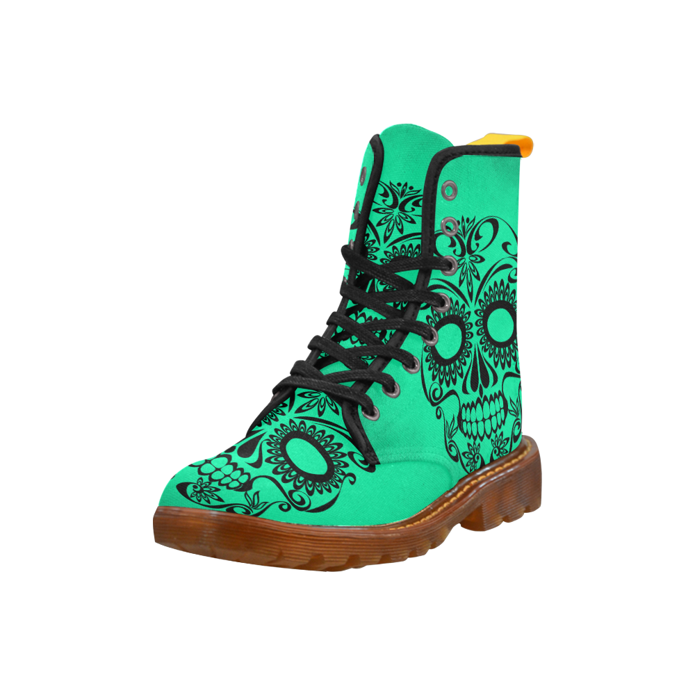 Skull20170335_by_JAMColors Martin Boots For Women Model 1203H