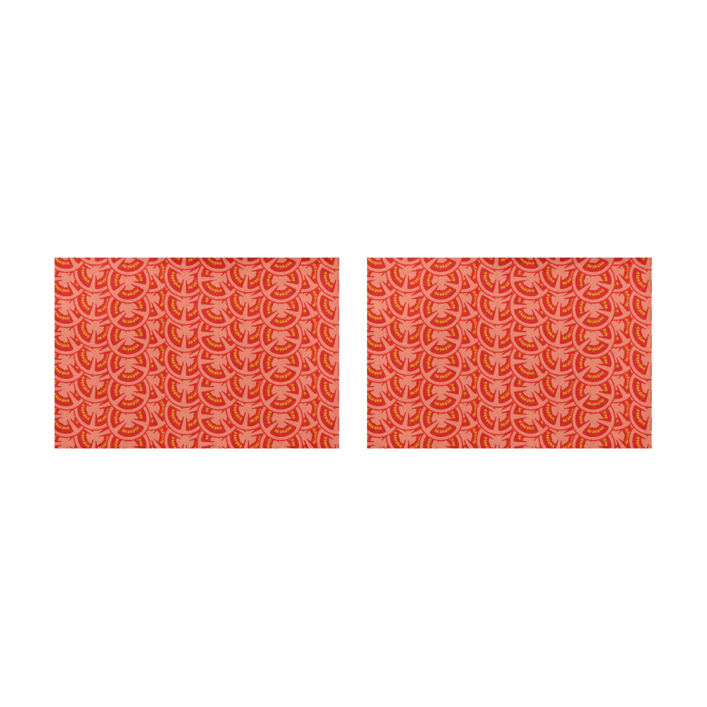 Tomato Pattern Placemat 12’’ x 18’’ (Set of 2)