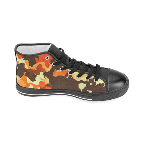 new modern camouflage C by JamColors Men’s Classic High Top Canvas Shoes (Model 017)