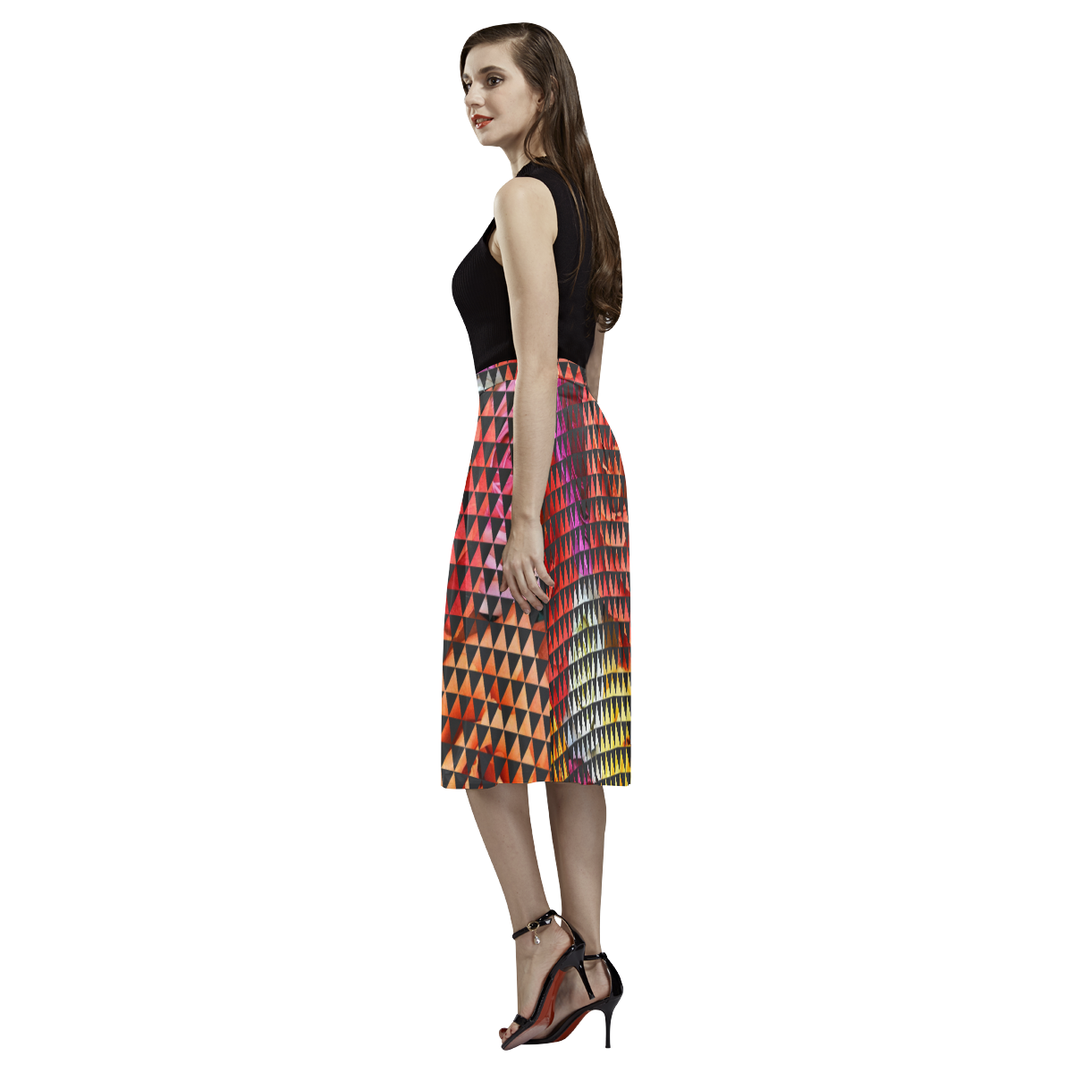 0-40 Aoede Crepe Skirt (Model D16)