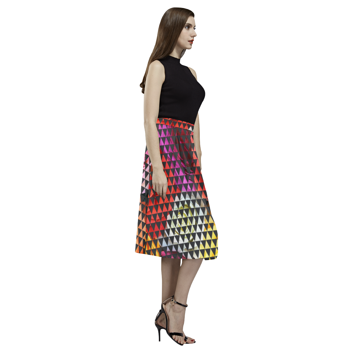 0-40 Aoede Crepe Skirt (Model D16)