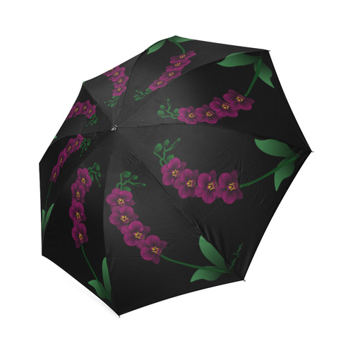 Orchid Mandala Foldable Umbrella (Model U01)