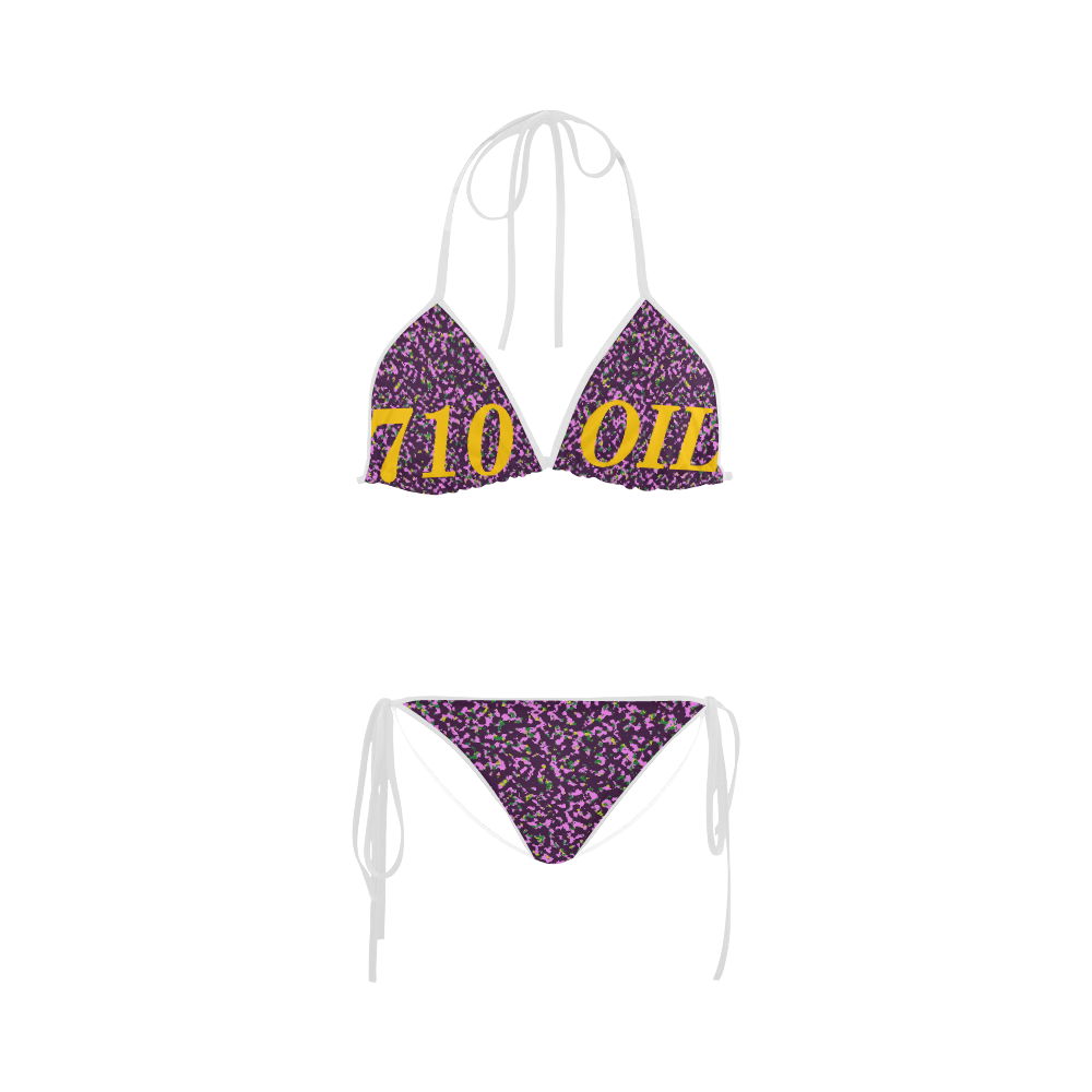 Daboflage Double Purpz Custom Bikini Swimsuit