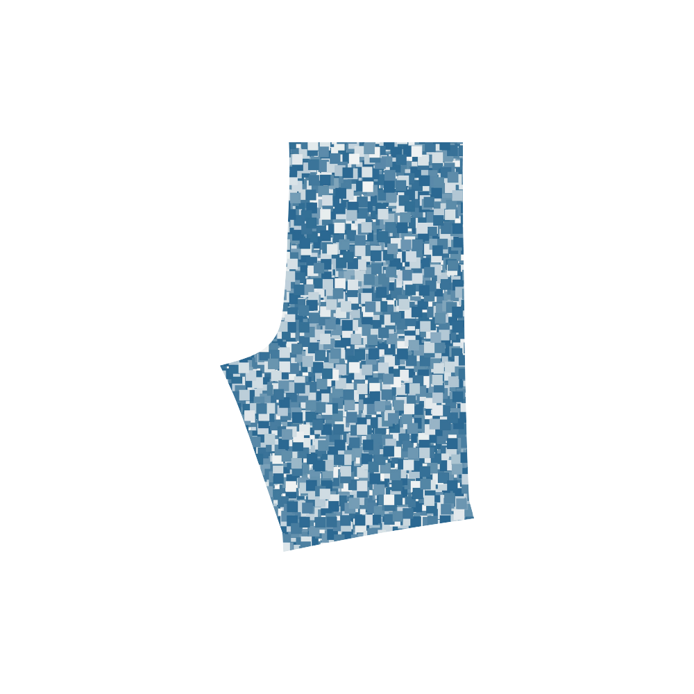 Snorkel Blue Pixels Men's Swim Trunk (Model L21)