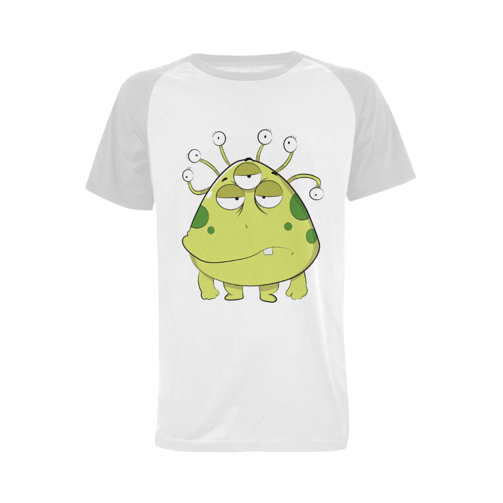 The Most Ugly Alien Ever Men's Raglan T-shirt (USA Size) (Model T11)