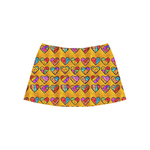 Popart Herz by Nico Bielow Aoede Crepe Skirt (Model D16)