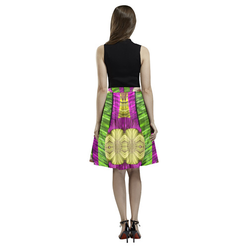 I love you Melete Pleated Midi Skirt (Model D15)