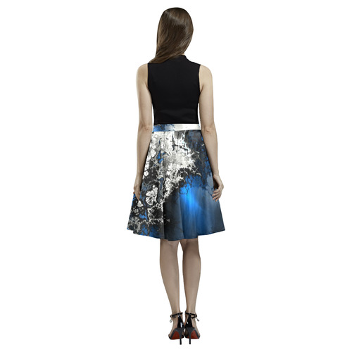 awesome fractal 26 Melete Pleated Midi Skirt (Model D15)