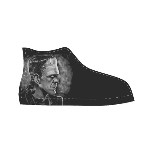 Frankenstein Hi Top Men’s Classic High Top Canvas Shoes (Model 017)