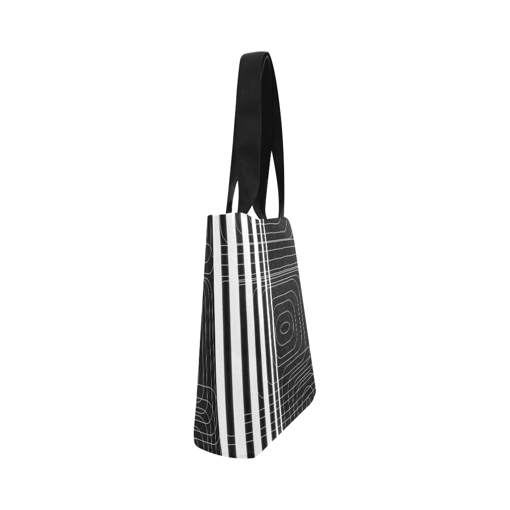 ZEBRA Canvas Tote Bag (Model 1657)