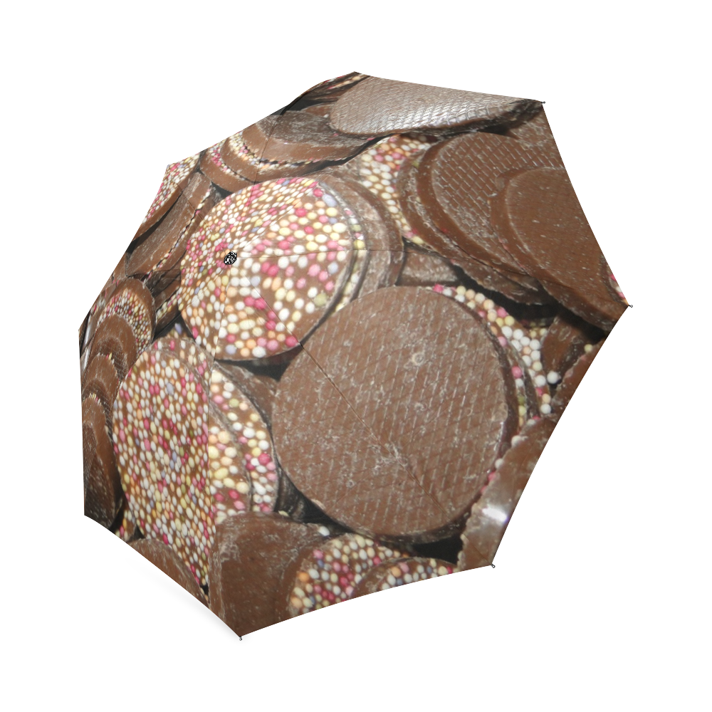 Chocolate Foldable Umbrella (Model U01)