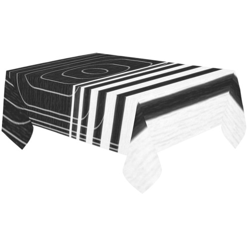 ZEBRA Cotton Linen Tablecloth 60"x120"