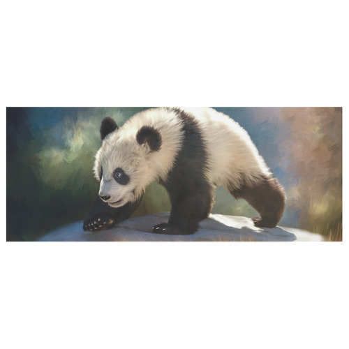 A cute painted panda bear baby White Mug(11OZ)