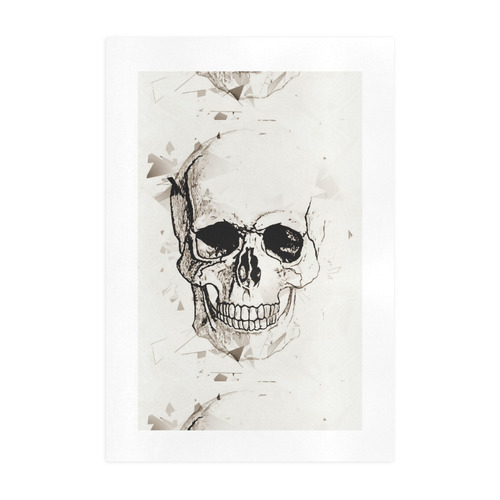 Skull Skizze by Popart Lover Art Print 19‘’x28‘’