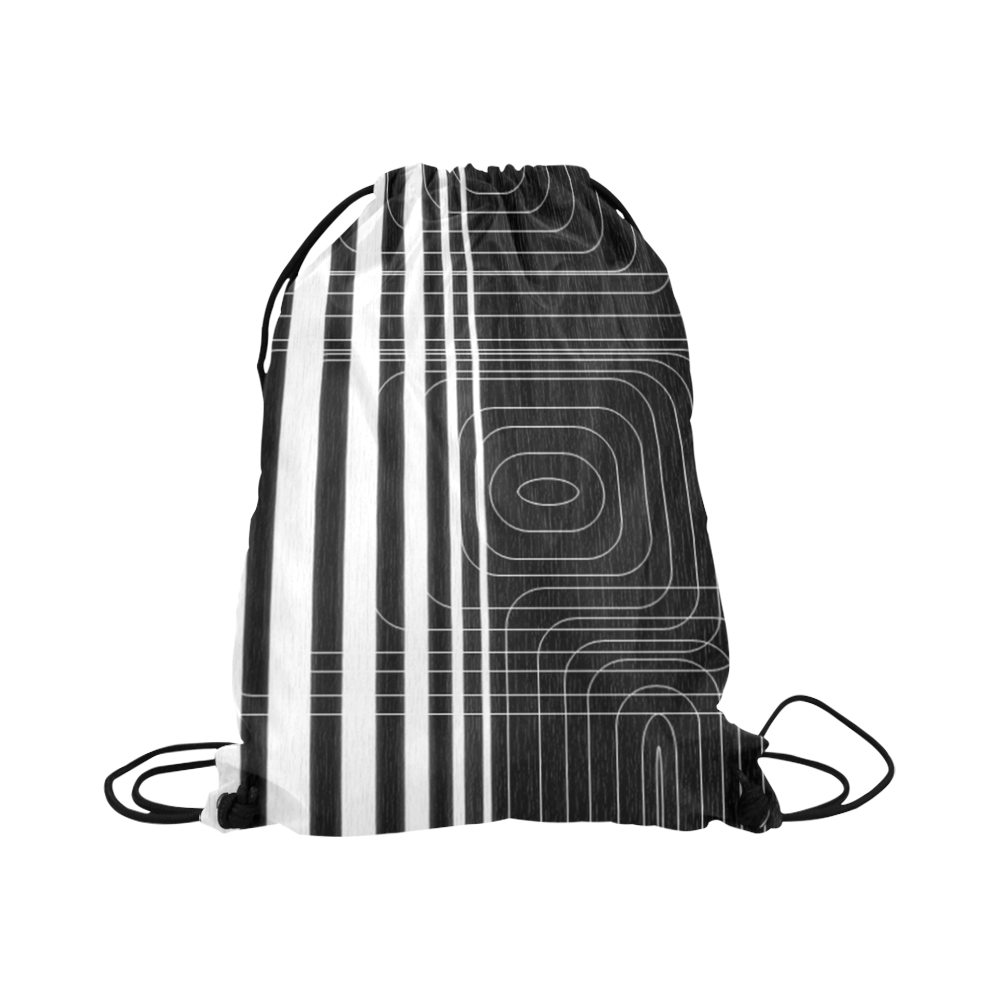 ZEBRA Large Drawstring Bag Model 1604 (Twin Sides)  16.5"(W) * 19.3"(H)