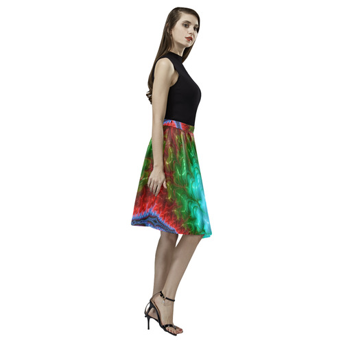 amazing special fractal 25B Melete Pleated Midi Skirt (Model D15)