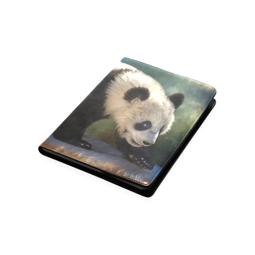 A cute painted panda bear baby Custom NoteBook B5