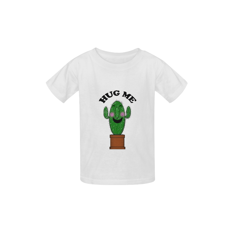Hug Me Cactus Kid's  Classic T-shirt (Model T22)