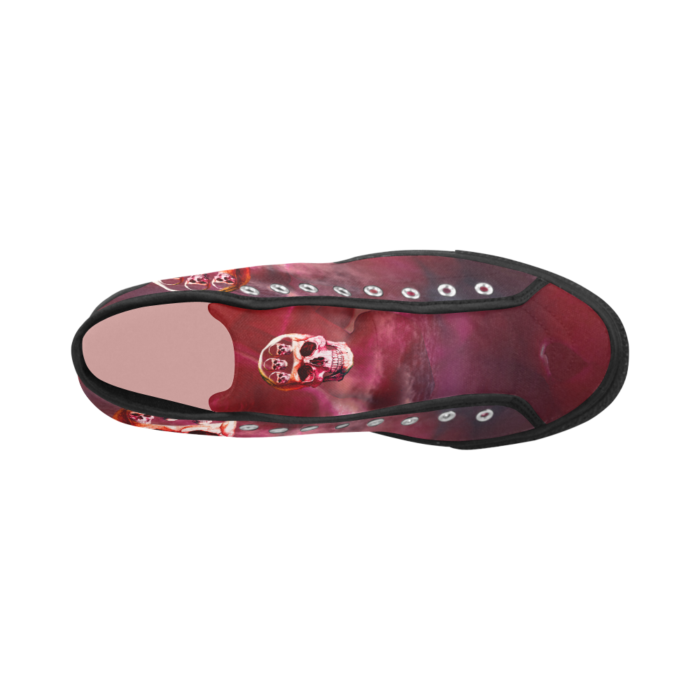Funny Skulls Vancouver H Women's Canvas Shoes (1013-1)
