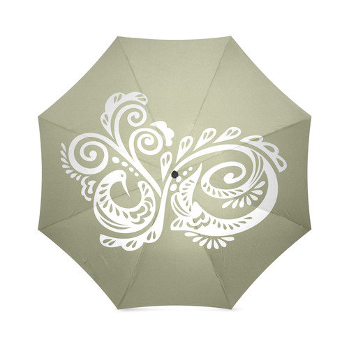 Scandinavian Peacock 04g ~ gold Foldable Umbrella (Model U01) | ID ...
