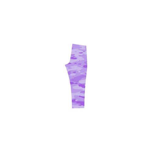 Purple Camo Capri Legging (Model L02)
