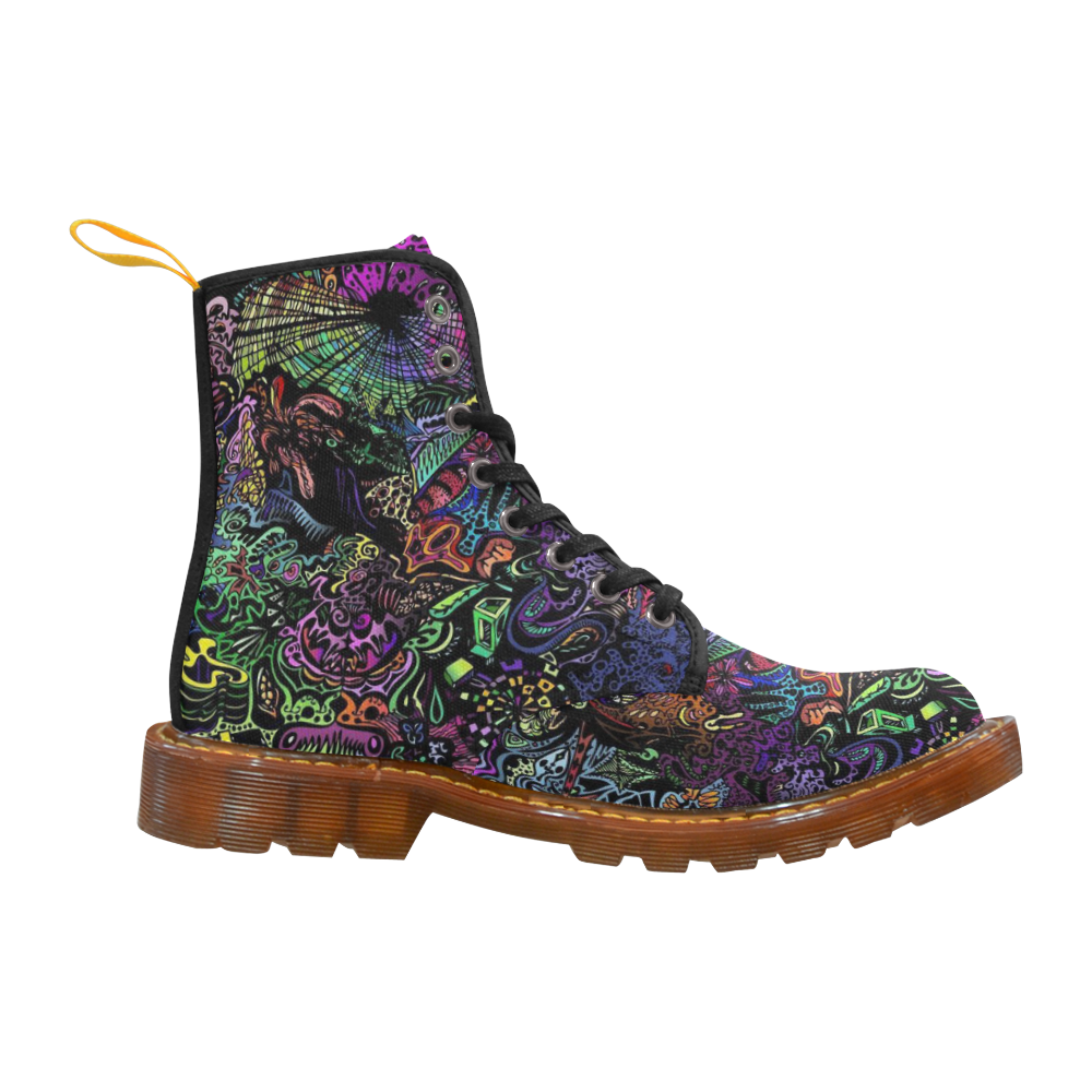 colorful Martin Boots For Women Model 1203H
