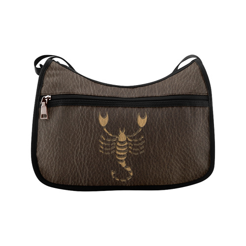 Leather-Look Zodiac Scorpio Crossbody Bags (Model 1616)