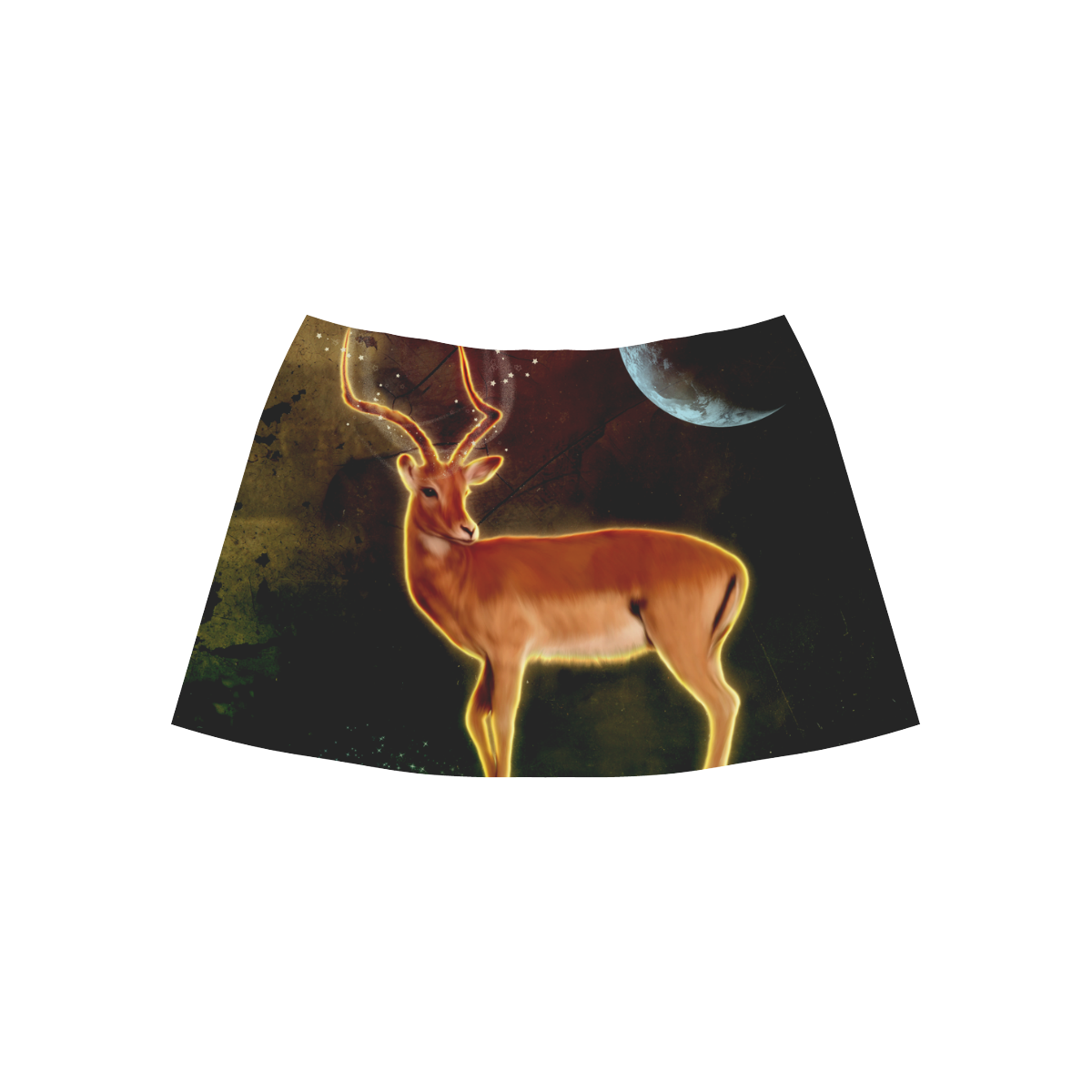 Wonderful antilope Aoede Crepe Skirt (Model D16)