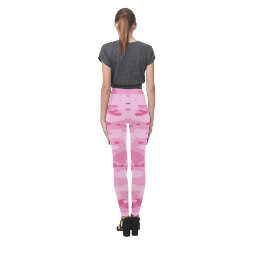 Pink Camo Cassandra Women's Leggings (Model L01)