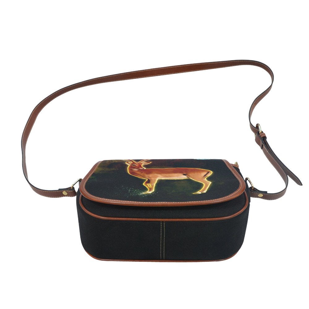 Wonderful antilope Saddle Bag/Small (Model 1649)(Flap Customization)