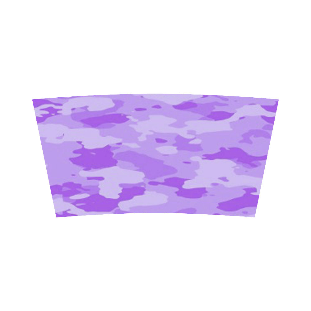 Purple Camo Bandeau Top