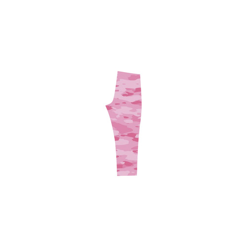 Pink Camo Capri Legging (Model L02)