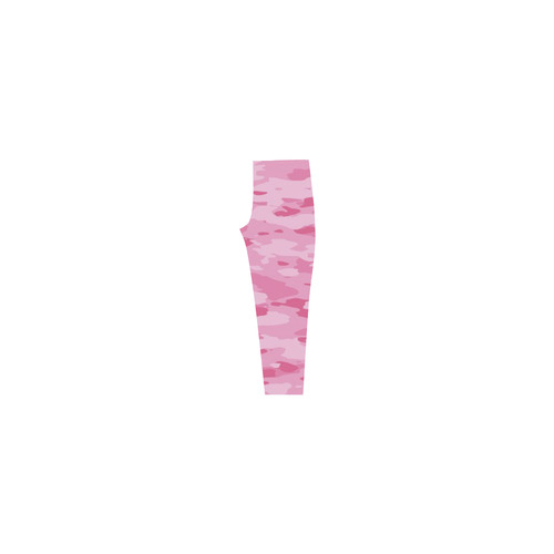 Pink Camo Capri Legging (Model L02)