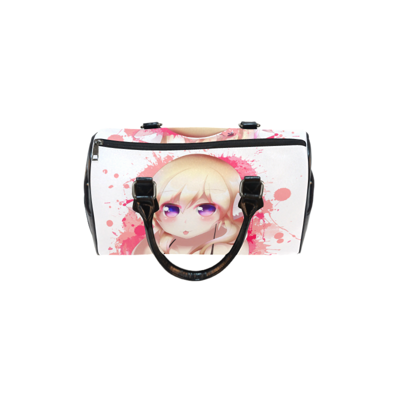 Blonde Hair Bikini Furry Girl Boston Handbag (Model 1621)