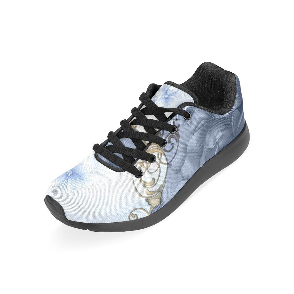 Wonderful floral design Men’s Running Shoes (Model 020)
