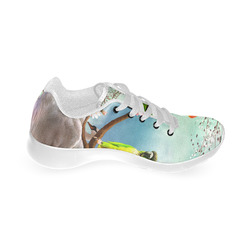 Funny cute parrots Women’s Running Shoes (Model 020)