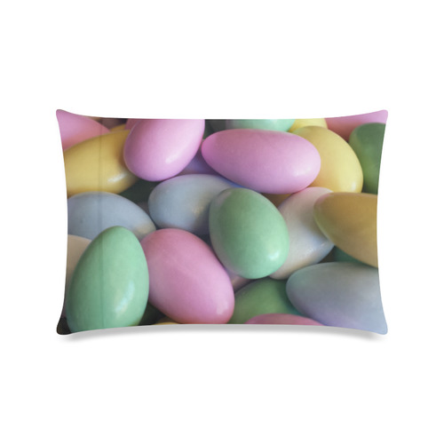 Candied Almonds Custom Zippered Pillow Case 16"x24"(Twin Sides)