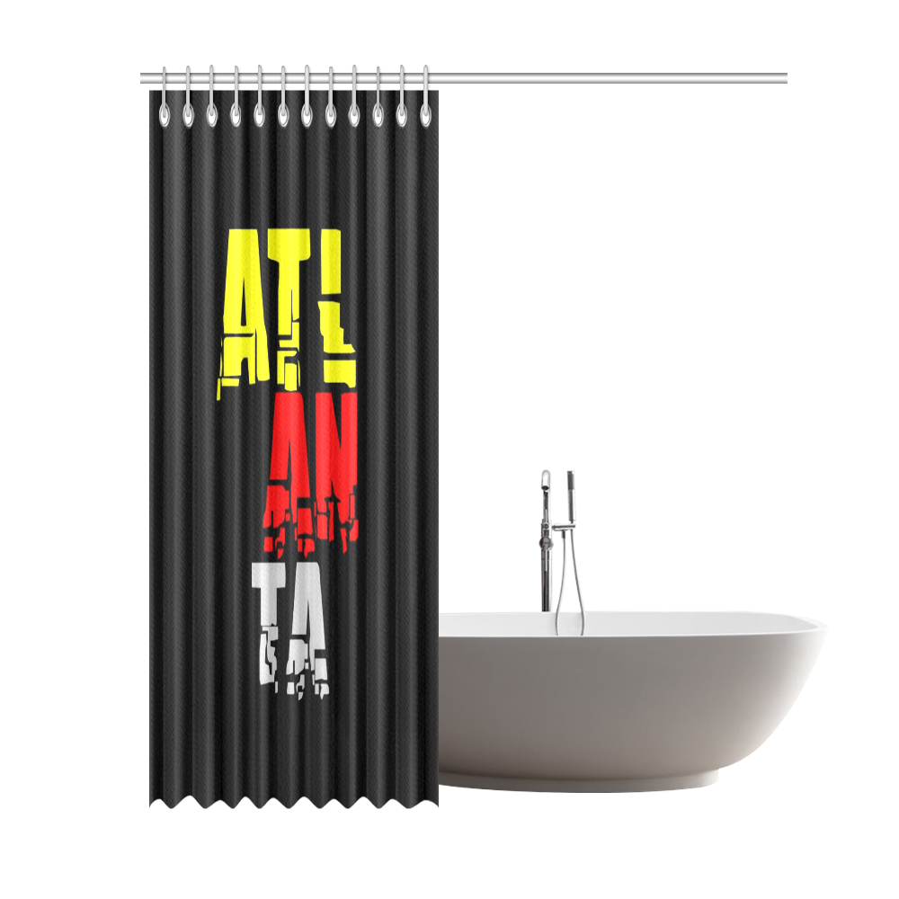 Atlanta by Artdream Shower Curtain 69"x84"