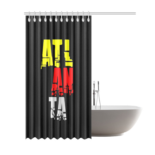 Atlanta by Artdream Shower Curtain 69"x84"