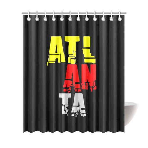 Atlanta by Artdream Shower Curtain 72"x84"