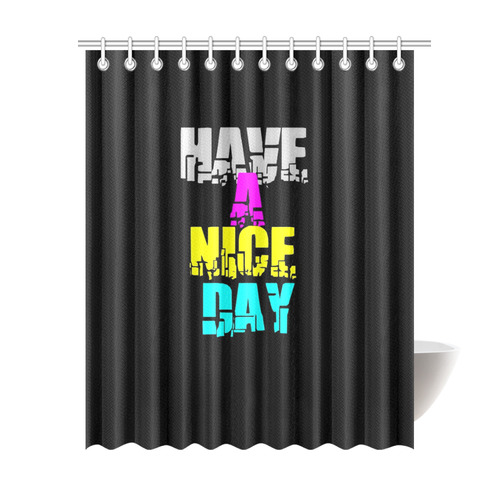 A nice Day by Artdream Shower Curtain 69"x84"