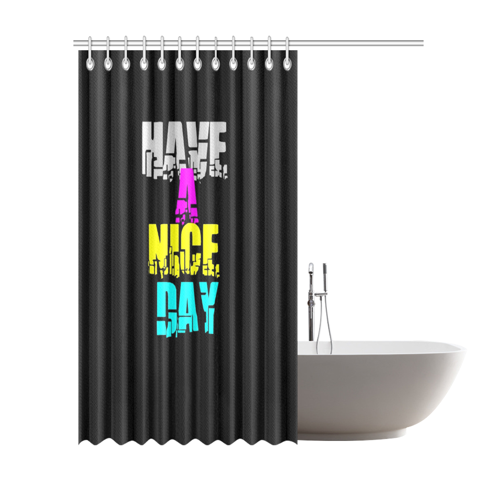 A nice Day by Artdream Shower Curtain 72"x84"
