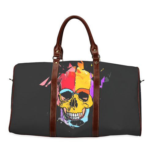 A Nice Skull by Popart Lover Waterproof Travel Bag/Large (Model 1639)